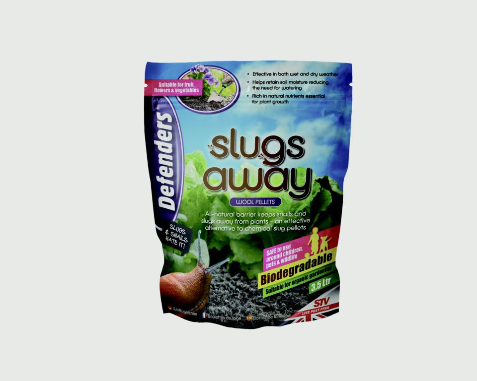 Defenders Slugs Away Wool Pellets 3L
