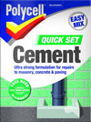 Polycell Quick Set Cement Polyfilla 2kg