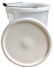 Proplas 28L Plasterers Bucket with Handle White