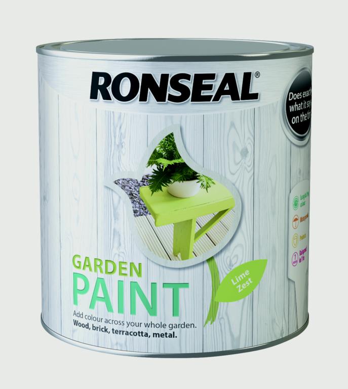 Ronseal Garden Paint 2.5L Lime Zest