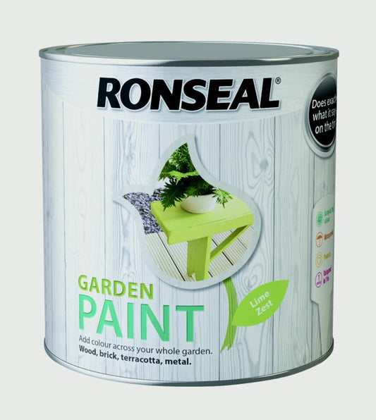 Ronseal Garden Paint 2.5L Lime Zest