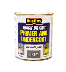 Rustins Grey Primer & Undercoat 250ml