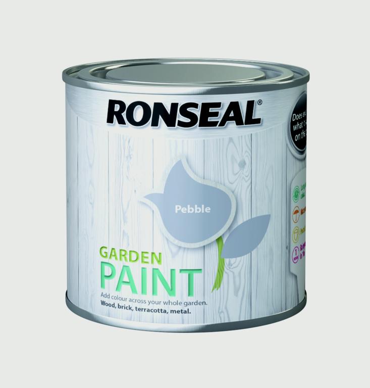 Ronseal Garden Paint 250ml Pebble