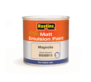 Rustins Matt Emulsion 250ml Magnolia