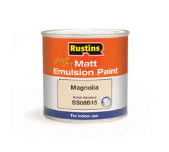 Rustins Matt Emulsion 250ml Magnolia