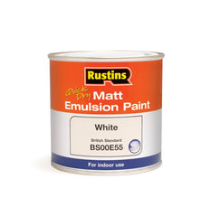 Rustins Matt Emulsion 250ml Magnolia