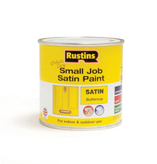 Rustins Quick Dry Small Job Satin 250ml Buttercup