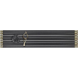 SupaTool Drain Rod Set with Durable Polybag 12 Piece