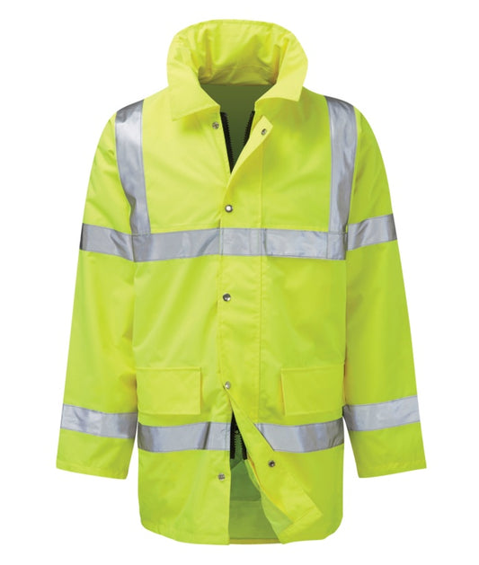 Orbit Geraint EN471 Hi Vis 3/4 Coat XLarge