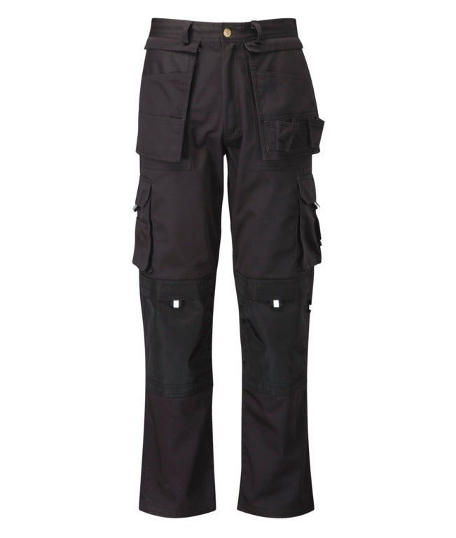 Orbit Pro Black Multi Pocket Trousers 38R
