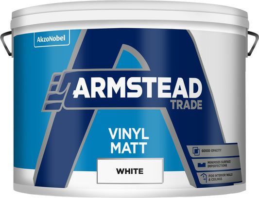 Armstead Trade Vinyl Matt 10L White
