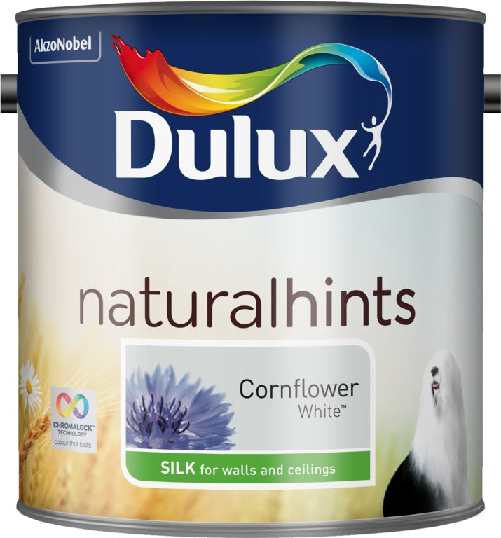 Dulux Silk 2.5L Cornflower White