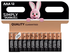 Duracell Simply Batteries AA Pack 12