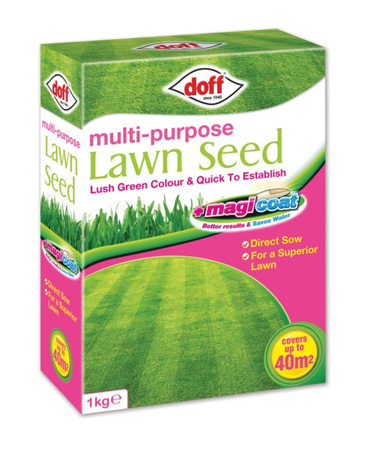 Doff Multi Purpose Magicoat Lawn Seed 1kg