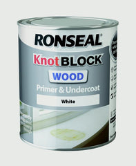 Ronseal Knot Block Primer & Undercoat 750ml White