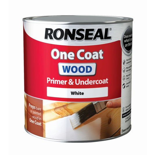 Ronseal One Coat Wood Primer & Undercoat 2.5L