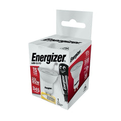 Energizer LED GU10 Warm White 3000k 4.2w 345lm