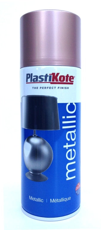 PlastiKote Metallic Paint 400ml Rose Gold