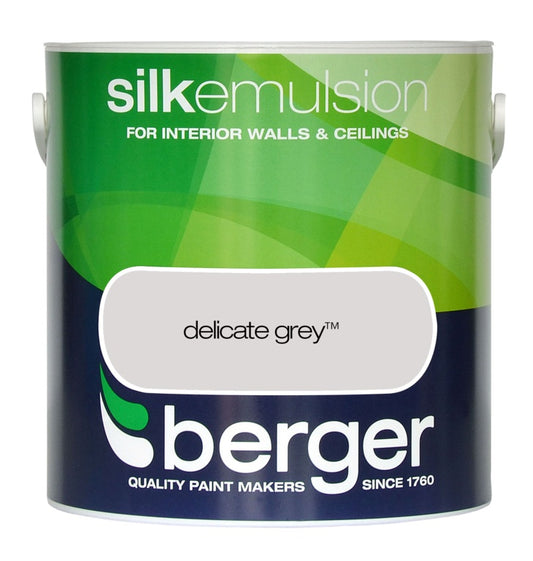 Berger Silk Emulsion 2.5L Delicate Grey