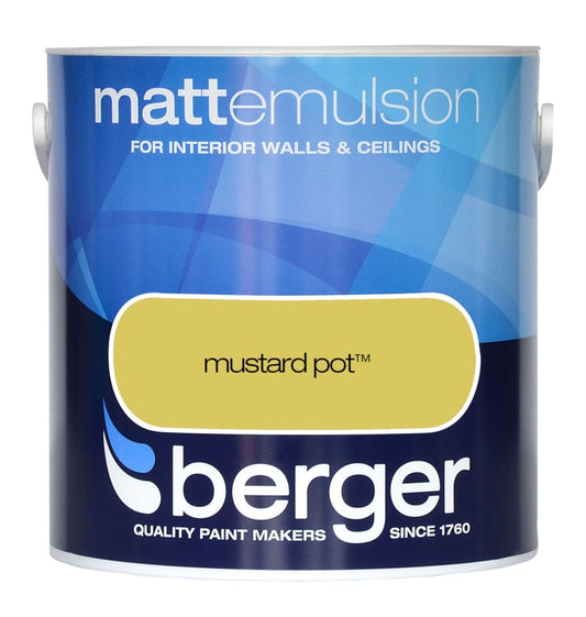 Berger Matt Emulsion 2.5L Mocha Mix