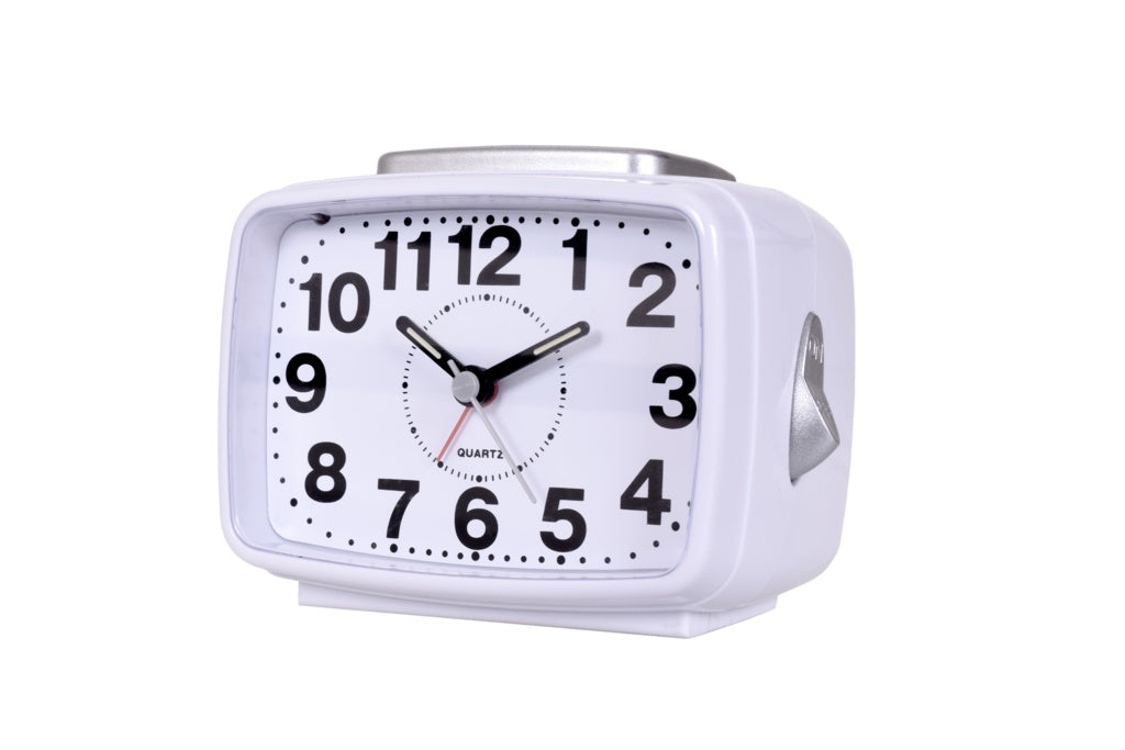 Acctim Titan 2 Sweep Seconds Hand Alarm White