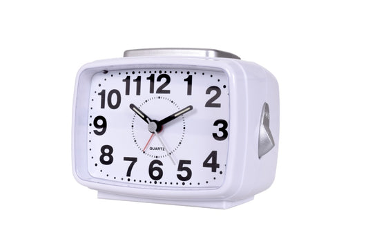 Acctim Titan 2 Sweep Seconds Hand Alarm White