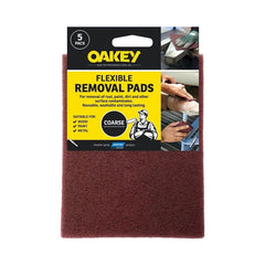Oakey Paint & Varnish Removal Pad Pack 5
