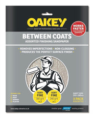 Oakey Between Coats Sheets Pack 3