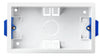 BG Rectangular Dry Lining Box 2 Gang 35mm