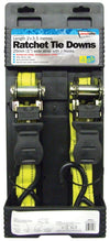 Streetwize Ratchet Tie Downs 2 x 25mm x 3.5m