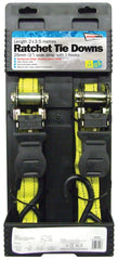 Streetwize Ratchet Tie Downs 2 x 25mm x 3.5m
