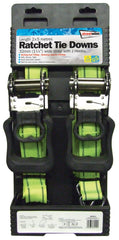 Streetwize Ratchet Tie Downs 2 x 25mm x 3.5m
