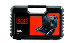 Black & Decker Mixed Accessory Set 80 Piece