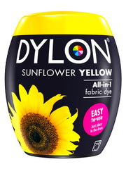 Dylon All in 1 Fabric Dye Sunflower Yellow