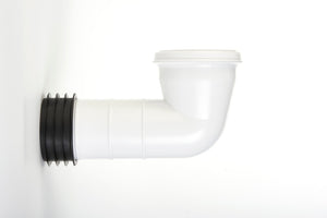 Make WC Pan Connector With 90 Degree Bend