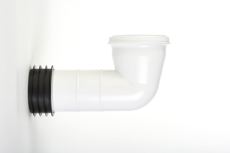 Make WC Pan Connector With 90 Degree Bend