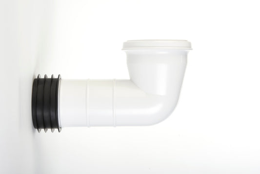 Make WC Pan Connector With 90 Degree Bend