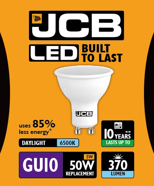 JCB LED GU10 5w 370lm 6500k Daylight