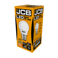JCB LED Golf 470lm Opal 6w BC Cap B22 3000k