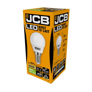 JCB LED Golf 470lm Opal 6w SES Cap E14 2700k