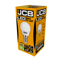JCB LED Golf 470lm Opal 6w SES Cap E14 2700k