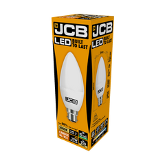JCB LED Candle 250lm Opal 3w B22 3000k