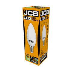 JCB LED Candle 250lm Opal 3w B22 3000k
