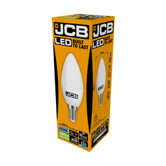 JCB LED Candle 470lm Opal 6w B15 3000k