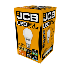 JCB LED A60 470lm Opal 6w E27 3000k