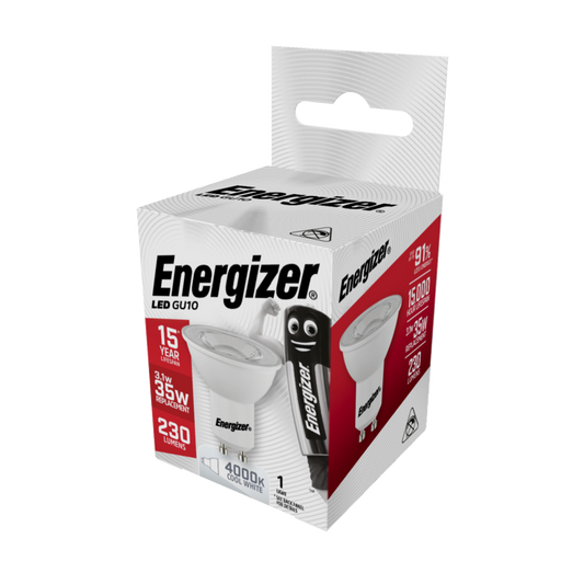 Energizer LED GU10 3.1w 230lm