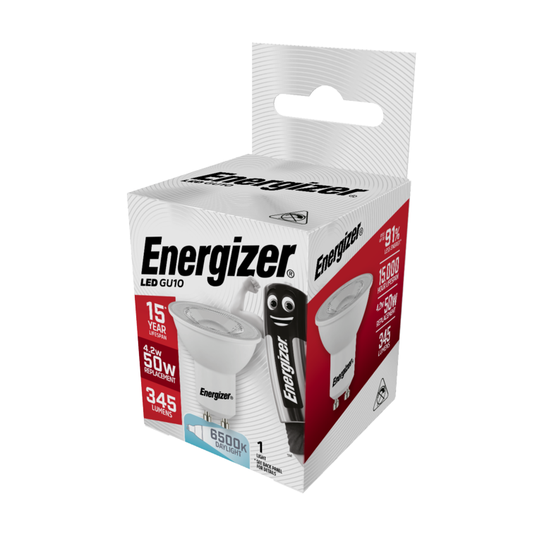 Energizer LED GU10 4.2w 345lm