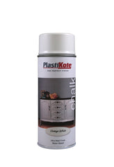 PlastiKote Chalk Spray Paint 400ml Vintage White