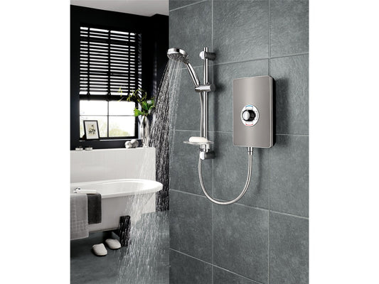 Triton Collection II 9.5kw Electric Shower Black Gloss