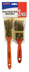 SupaDec Polyester Brush Set Pack 2
